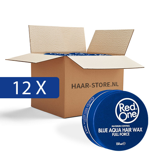 Red One Wax 12 stuks voordeelpakket (Blauw)