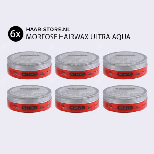 Morfose Ultra Aqua Haar Wax Voordeelpakket 6x