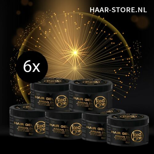 Red One Haargel Argan Olie 6x | Haarproducten
