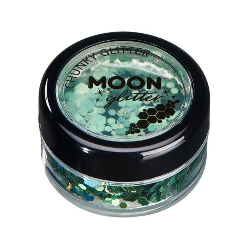 Creations Glitter grote glittervlokken Moon groen