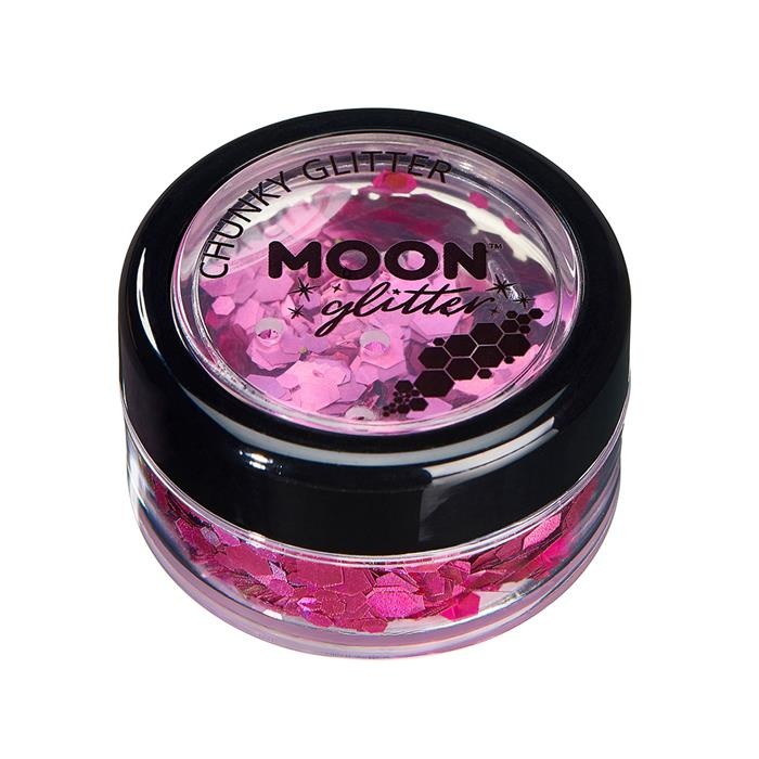 fascisme vork Mam Creations Glitter grote glittervlokken Moon roze - Haarproducten kopen
