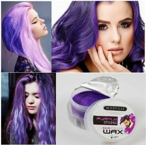 Morfose Hair Color Wax Purple