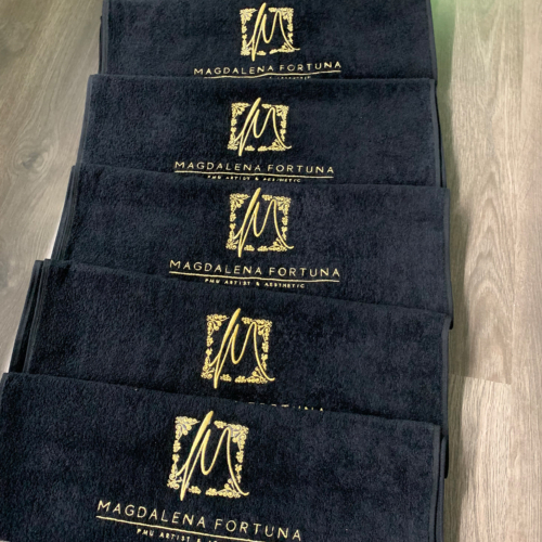 S12 Salon Handdoek met Logo Borduren