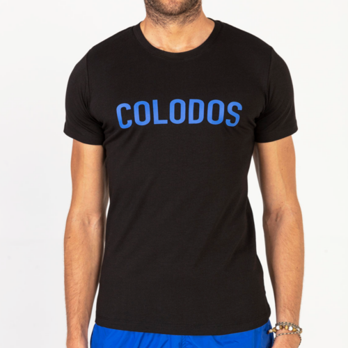 T-Shirt COLODOS Zwart & Blauw