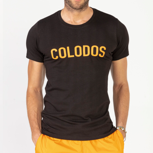 T-Shirt COLODOS Zwart & Oranje