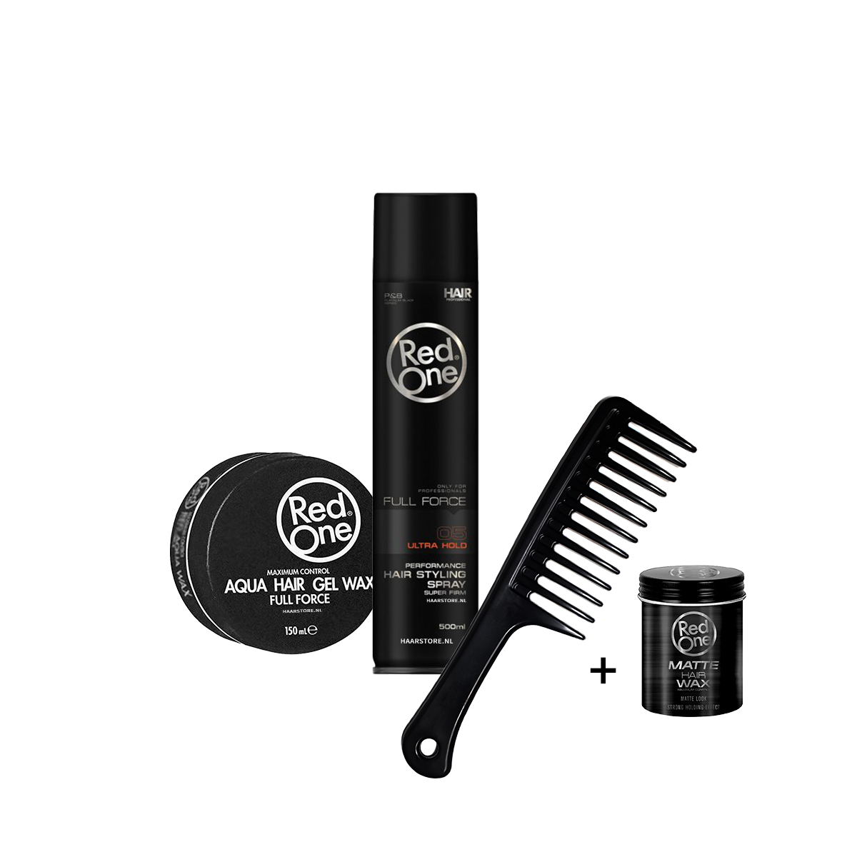 Red One Hair Styling Pack Black Full Force