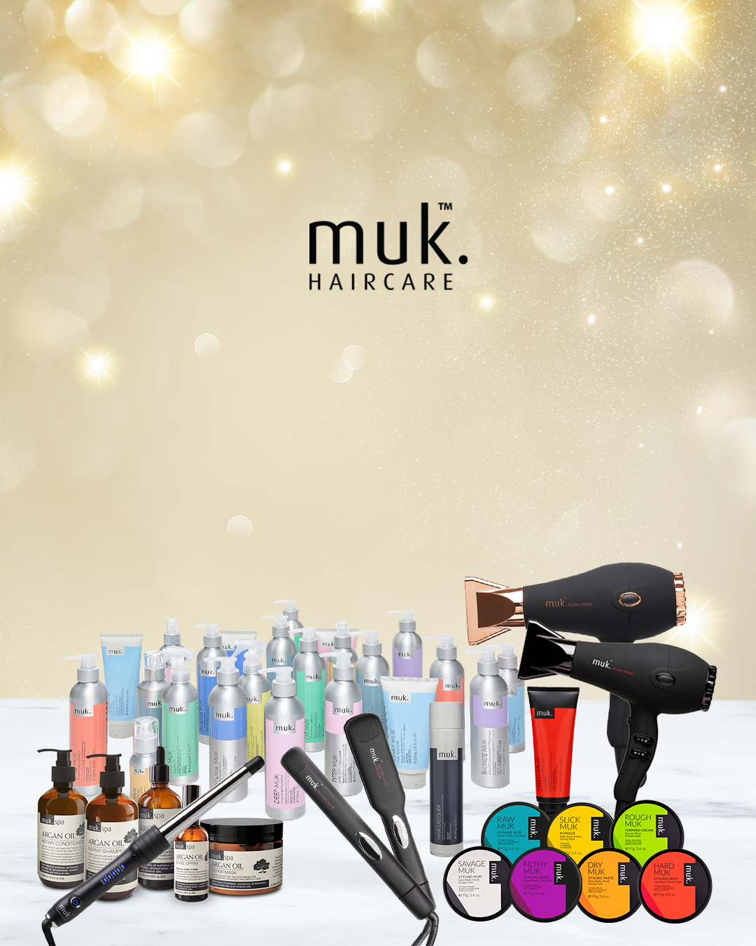 muk hair products, verzorging, styling, muk hair