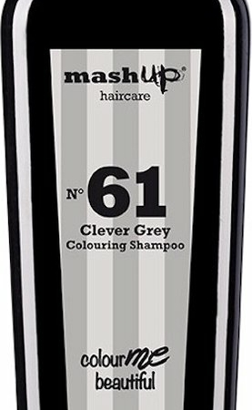 mashUp haircare Colour Me Beautiful N° 61 Clever Grey Colouring Shampoo 250ml