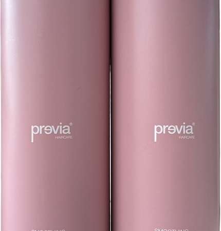 previa Smoothing Keratin Straightening Shampoo and Conditioner (2x 1000ml)