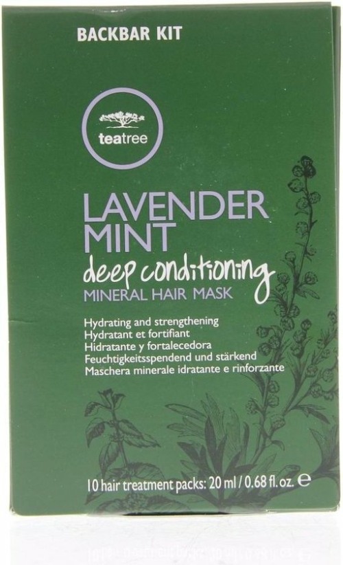 Paul Mitchell Masker Tea Tree Lavender Mint Mineral Hair Mask 10x20ml