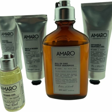 Amaro Set van 5 Baard/ Haar producten
