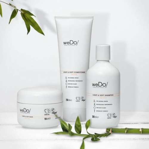 weDo Light & Soft Shampoo 100 ML – Normale shampoo vrouwen – Voor Alle haartypes
