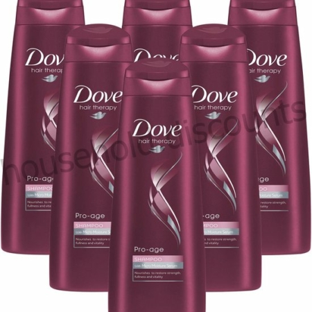 6x Dove Pro-Age Shampoo 6 x 250 ml – Voordeelverpakking